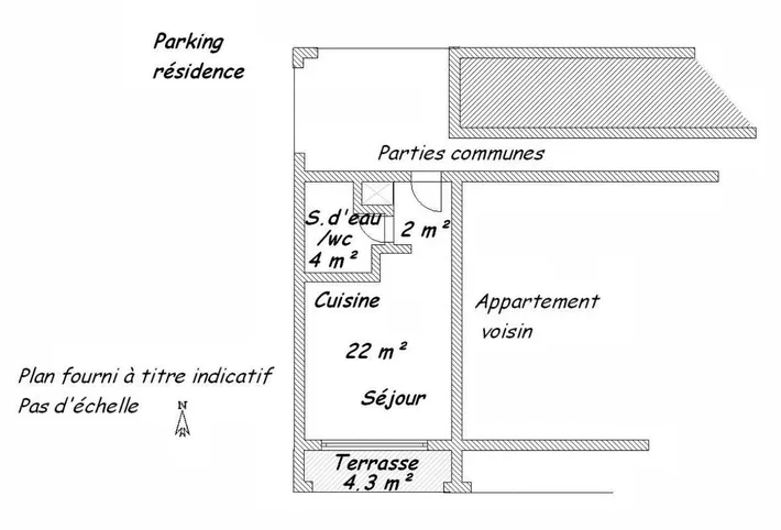 Ferienhaus für 2 Personen, mit Terrasse - 1