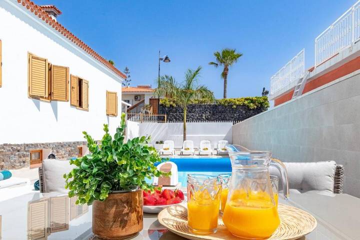 Casa rural para 14 personas, con balcón y piscina en Santiago del Teide - 3