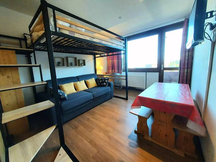 Gîte pour 2 personnes, avec balcon et vue dans Plagne Centre - 2