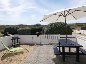 Gîte pour 4 personnes, avec vue et jardin dans Plage des Becs