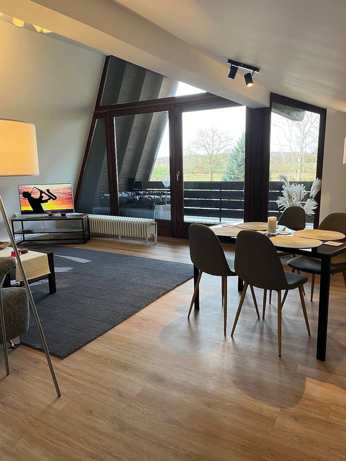 Ferienwohnung für 4 Personen, mit Balkon und Whirlpool in Worpswede - 2