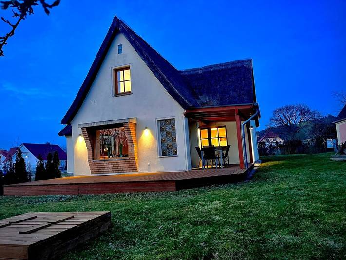 Ferienhaus für 10 Personen, mit Garten und Terrasse, mit Haustier in Fuhlendorf