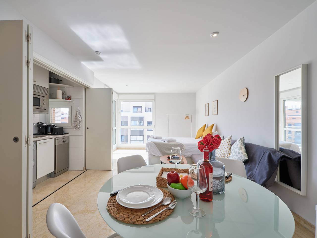 Apartamento entero, Apartamento con terraza en Matadero in Arganzuela, Madrid