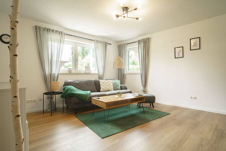 Ferienwohnung für 4 Personen, mit Terrasse und Garten