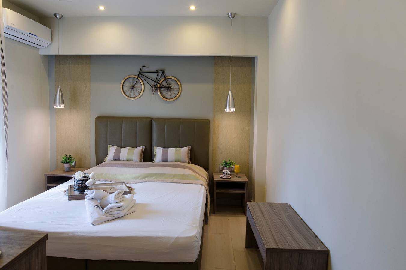 Appartement dans l'Hôtel 'Studio No 205' avec Balcon, Wi-Fi et Climatisation in Chaniotis, Cassandra