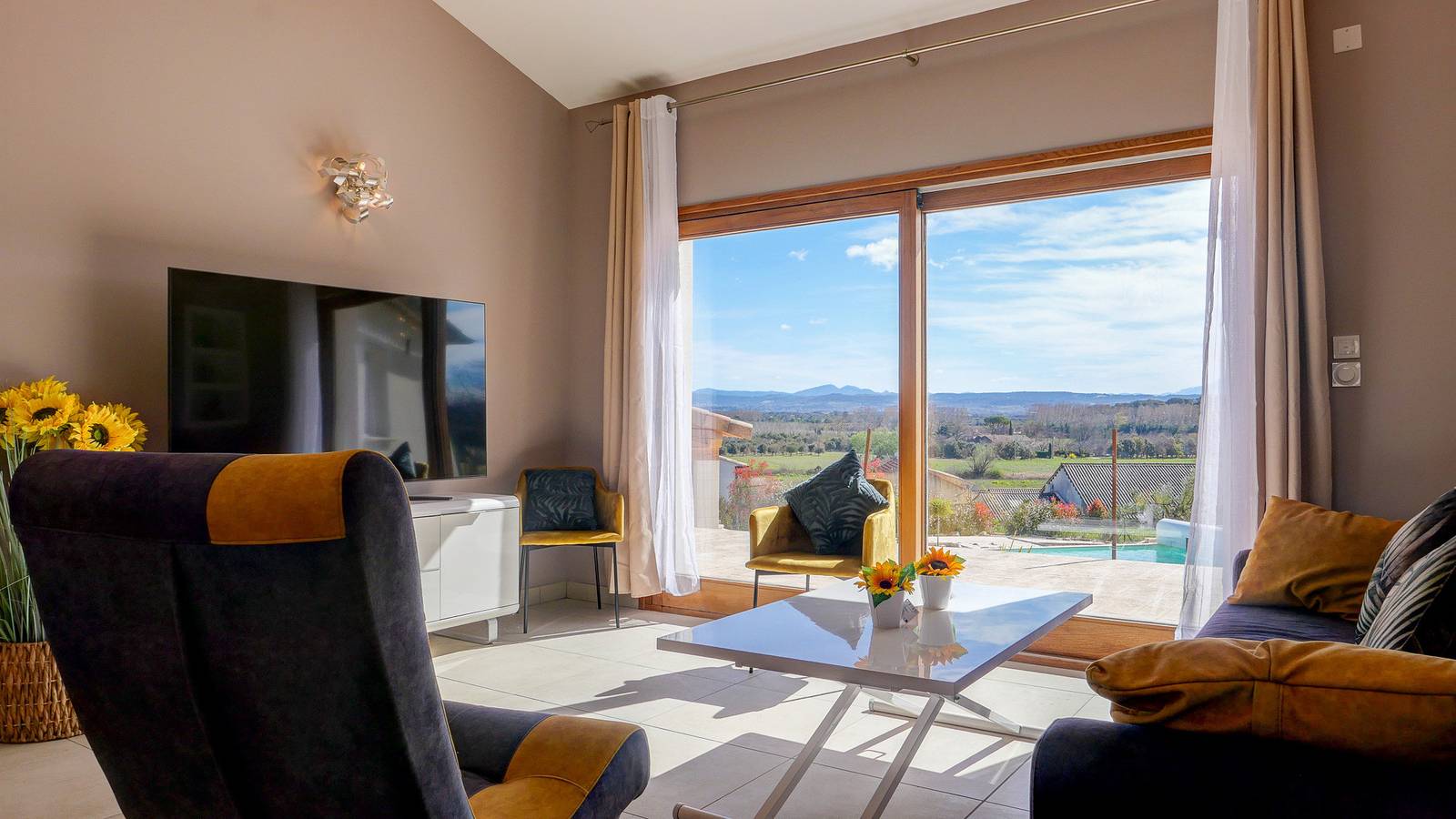 Villa in der Provence mit Pool, Garten und Blick auf den Mont Ventoux – Colonzelle in Colonzelle, Nyons und Umgebung