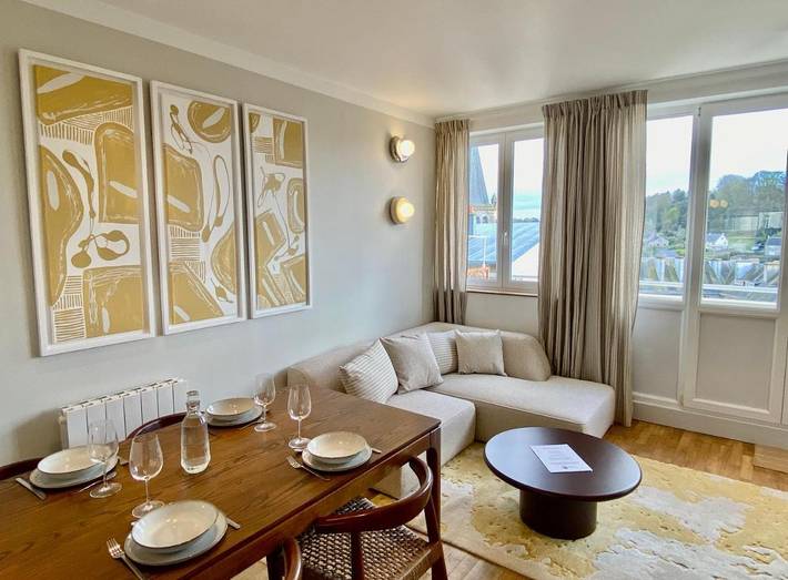 Appartement de vacances pour 4 personnes, avec vue et balcon, animaux acceptés