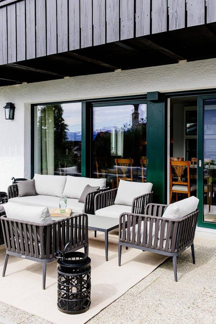 Ferienhaus für 10 Personen, mit Balkon und Garten