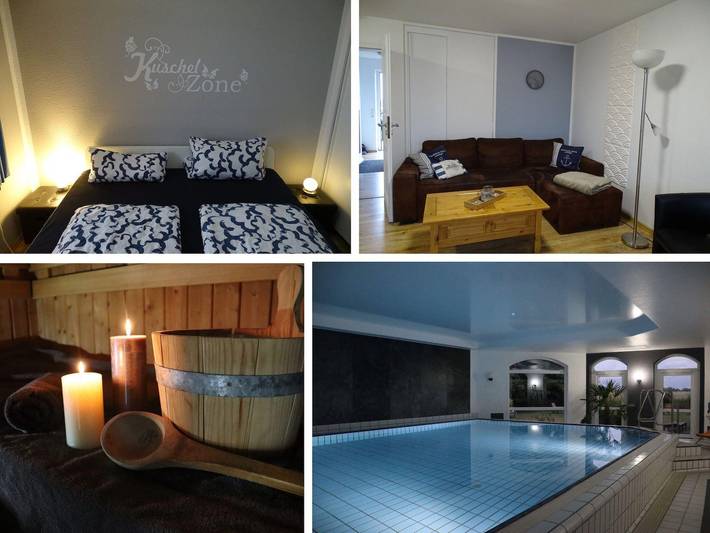 Ferienwohnung für 4 Personen, mit Sauna und Pool sowie Garten und Terrasse, mit Haustier - 1