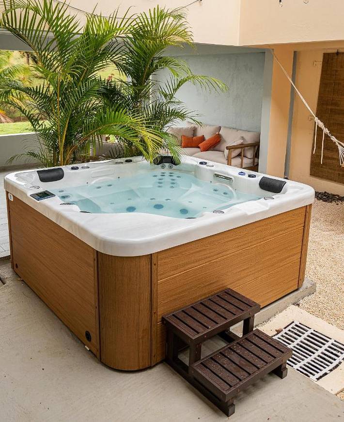 Maison de vacances pour 6 personnes, avec jardin ainsi que terrasse et vue