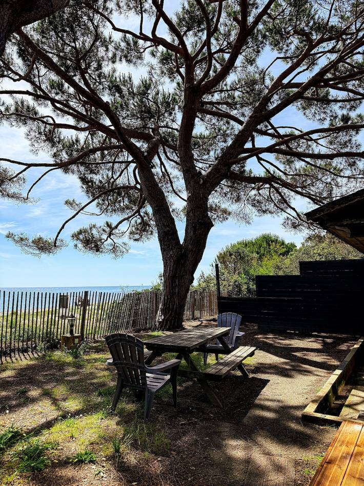 Chalet pour 5 personnes, avec jardin
