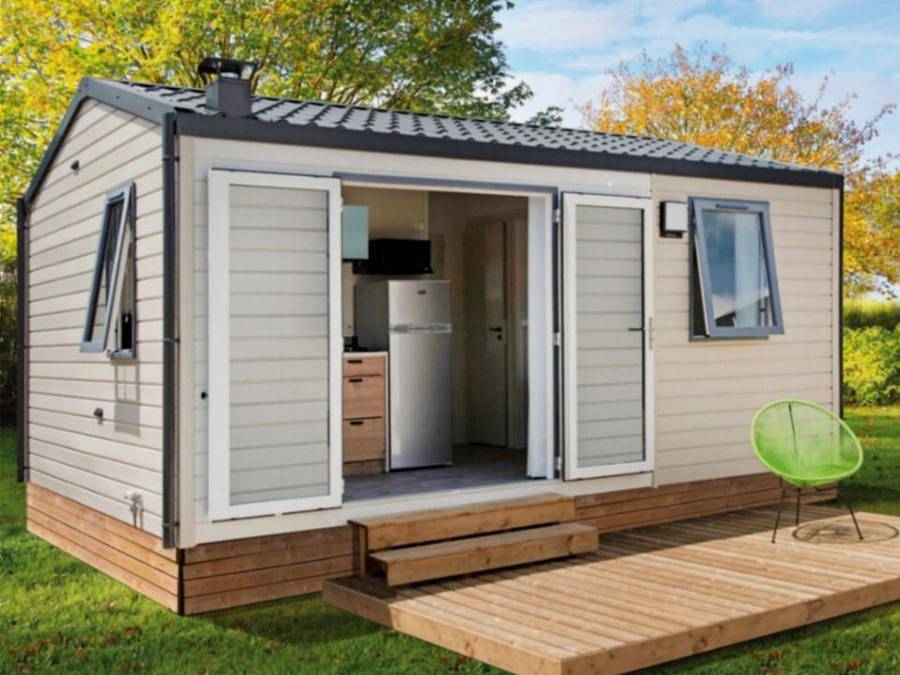 Camping Le Nid d'Eté - Mobilhome 4 personnes - Mobil-home Cocoon 4 personnes 1 chambre 20m² in Olonne-sur-Mer, Les Sables-d'Olonne