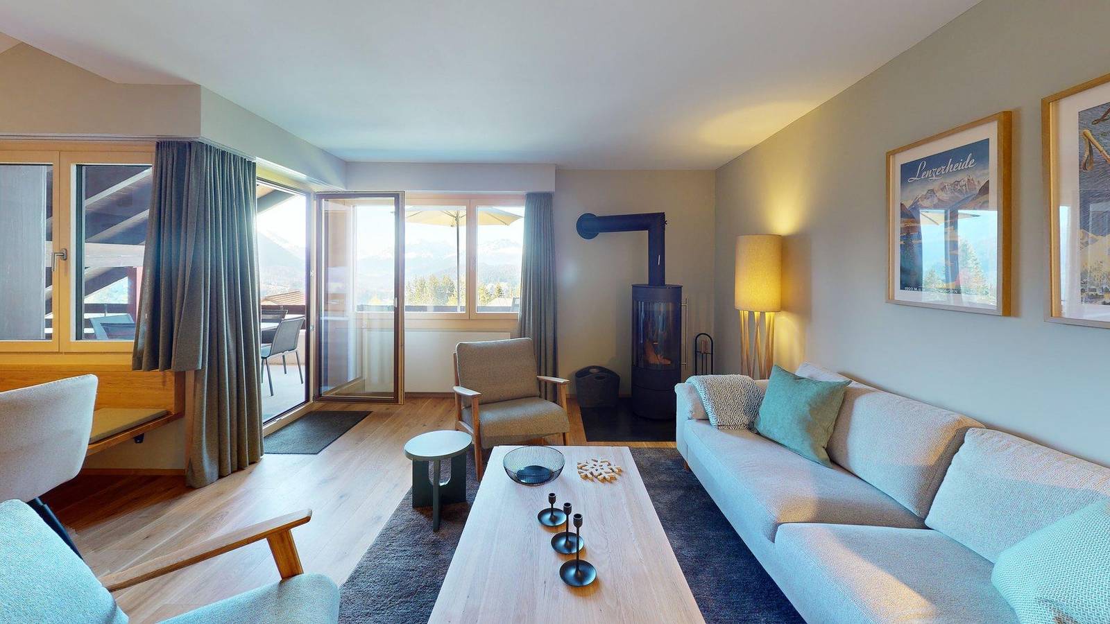 Ganze Wohnung, Briza für 6 Personen Haus Barlangia - Lenzerheide in Vaz/Obervaz, Plessur Alpen