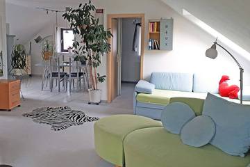 Ferienwohnung für 3 Personen, mit Balkon in Dinkelsbühl