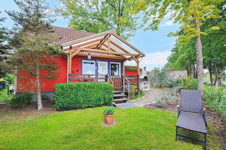 Ferienhaus für 6 Personen, mit Terrasse und Garten sowie Seeblick in Lübberstorf
