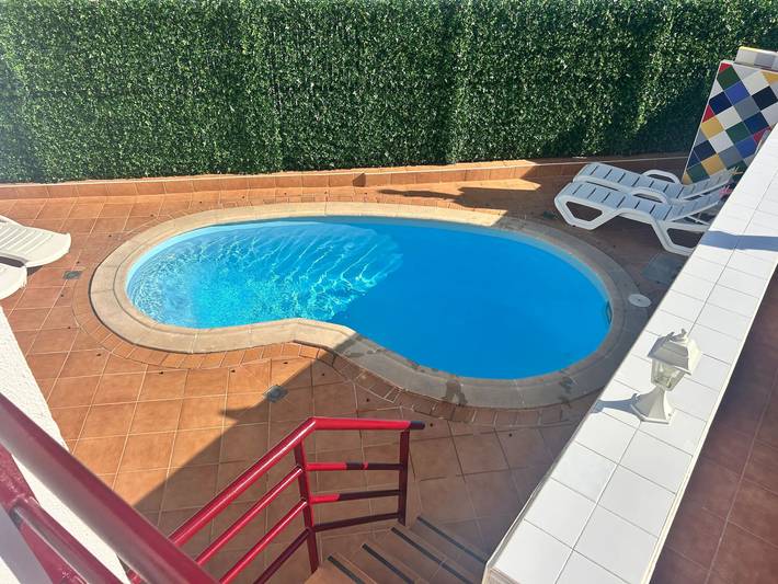 Casa rural para 5 personas, con balcón/terraza además de piscina y terraza en Mogán