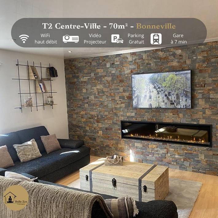 Gîte pour 4 personnes à Bonneville