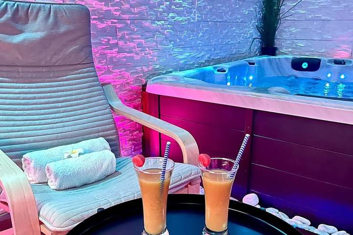 Appartement de vacances pour 2 personnes, avec sauna et jardin