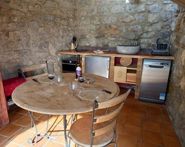 Location de vacances pour 2 personnes, avec vue ainsi que piscine et jardin à Beaulieu (Largentière) - 4