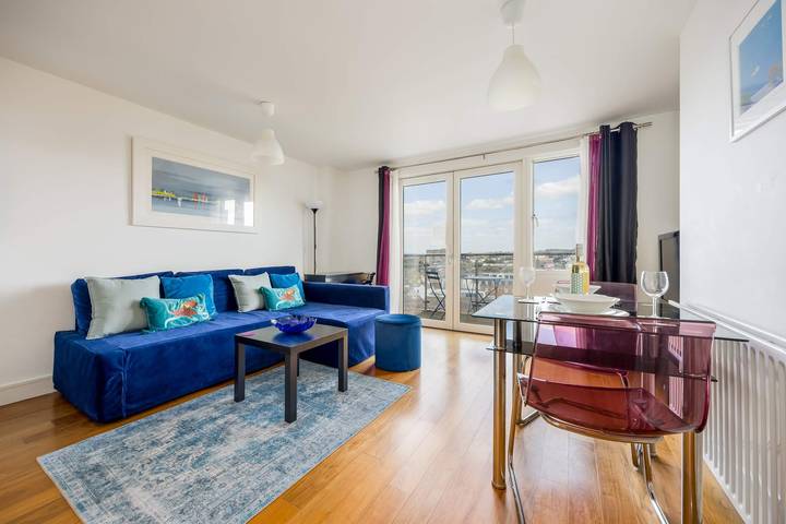 Apartment for 2 people, with balcony/terrace, child-friendly in Poole
