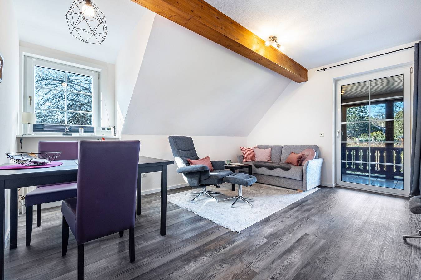 Ganze Wohnung, Ferienwohnung 'Haus Wacholder Wohnung 1' mit Balkon und Wlan in Undeloh, Nordheide