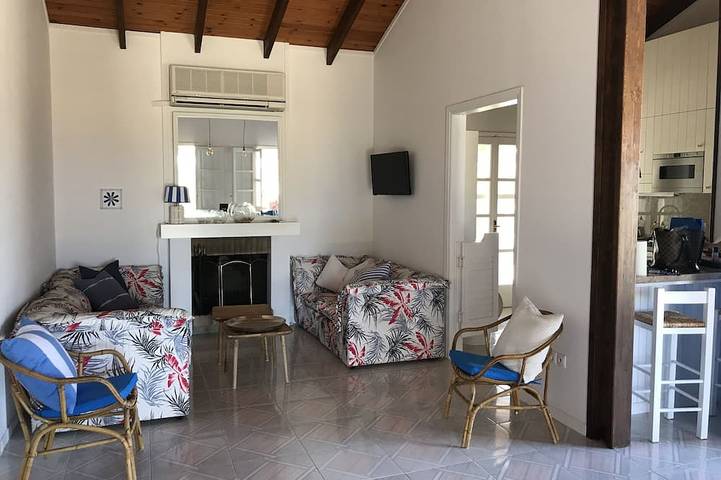 Strandvilla: Villa Thalassa (direkt am Strand, freistehend!) in Gennadi, Rhodos