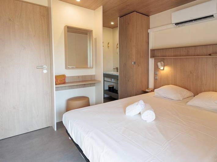 Camping La Pinède - Mobilheim 4 personen - Premium Lavandin in Gréoux-les-Bains, Alpes-de-Haute-Provence