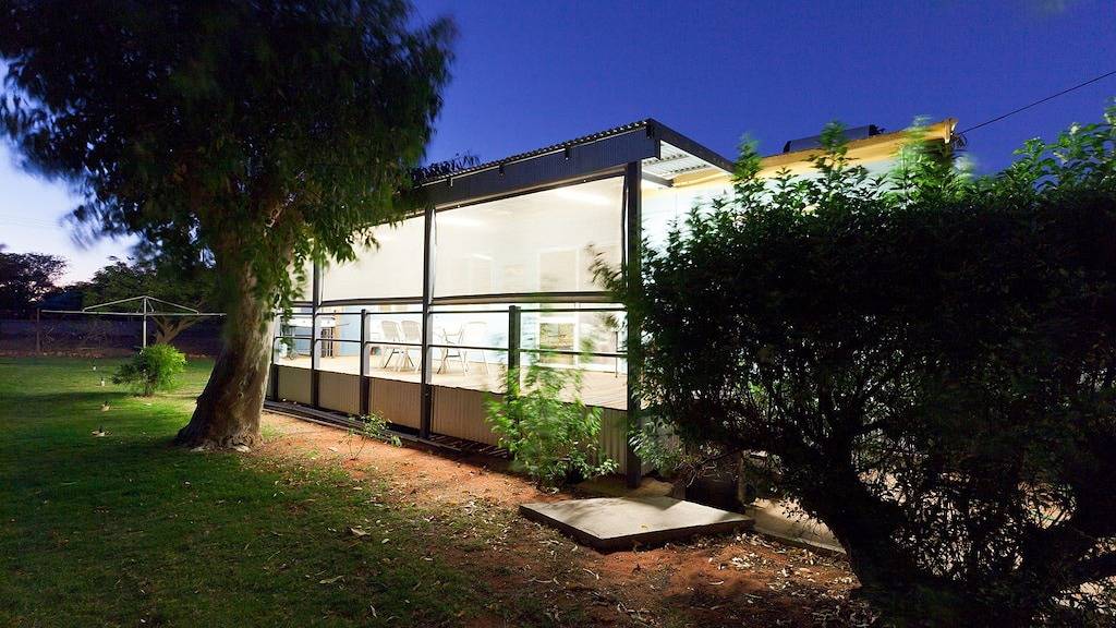 Getaway Villas, Unit 3 - Private überdachte Außenterrasse in Exmouth, Western Australia