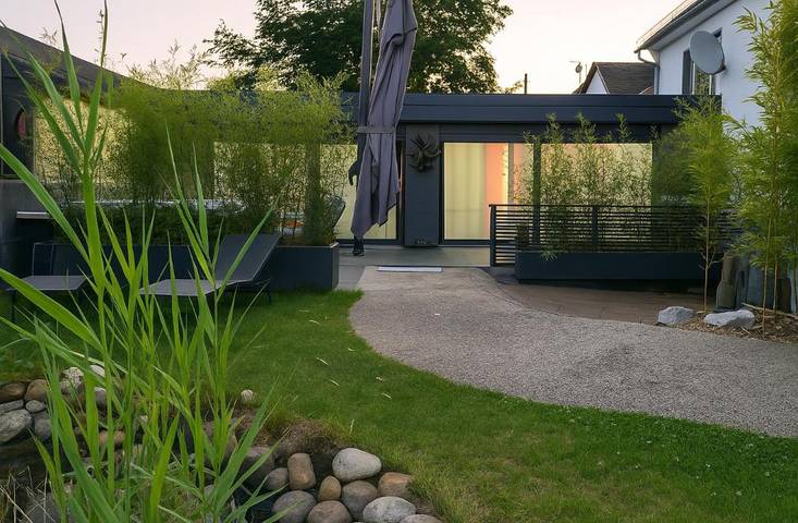 Maison de vacances pour 4 personnes, avec jacuzzi ainsi que sauna et jardin