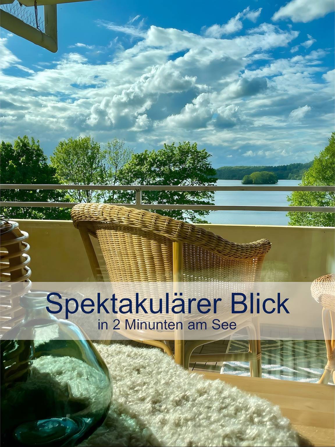 Ganze Wohnung, Apartment 'Heimathafen' mit Seeblick, Balkon und Wlan in Malente, Ostholstein