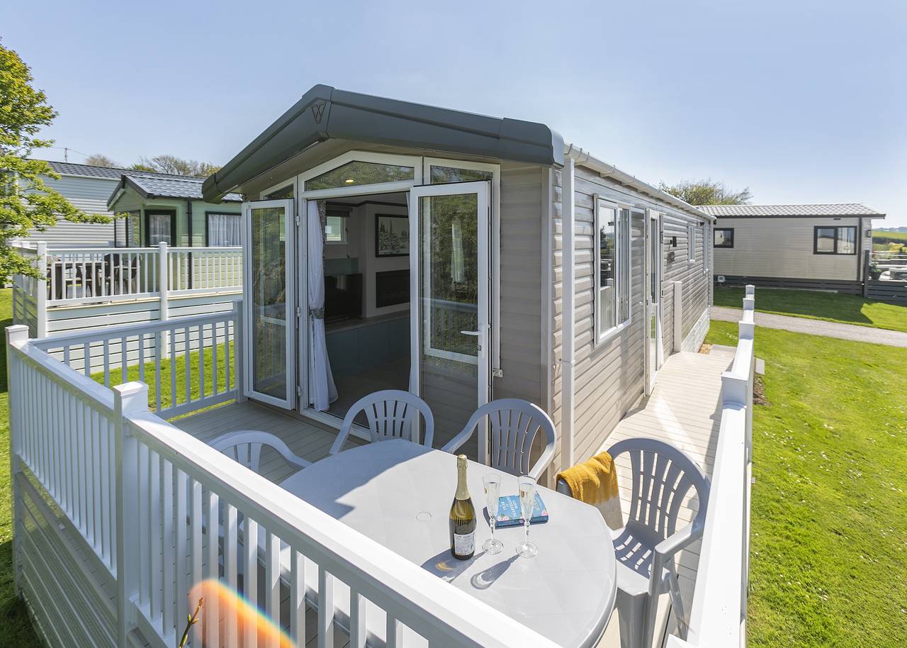 Sea View 2 Bed Holiday Caravan - Brendon in Exmoor