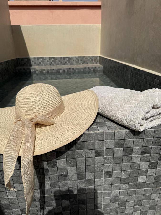 Vakantiehuis voor 6 personen, with terras and zwembad as well as sauna, met huisdier in Marrakesh