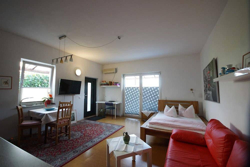 Ganze Wohnung, Weide 3 - 40 m2 Apartment mit eigenem Außenbereich - Ferienwohnungen in Speyer, Rheinebene