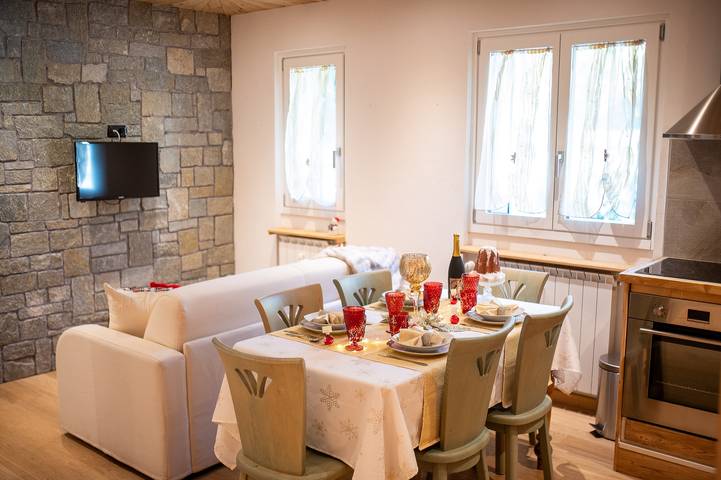 Appartamento per 4 persone, con piscina ad Aprica