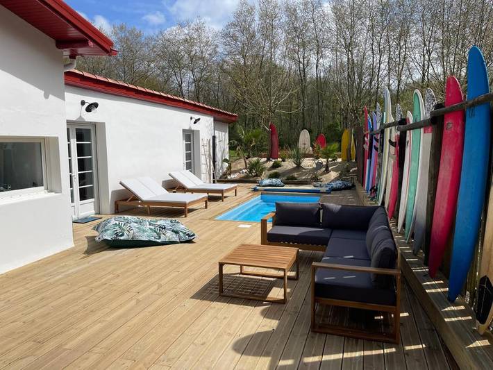 Villa pour 6 personnes, avec jardin et piscine, animaux acceptés au Pays basque - 3