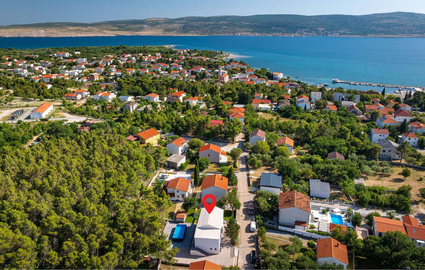 Ferienhaus für 12 Personen mit Terrasse in Starigrad, Zadar