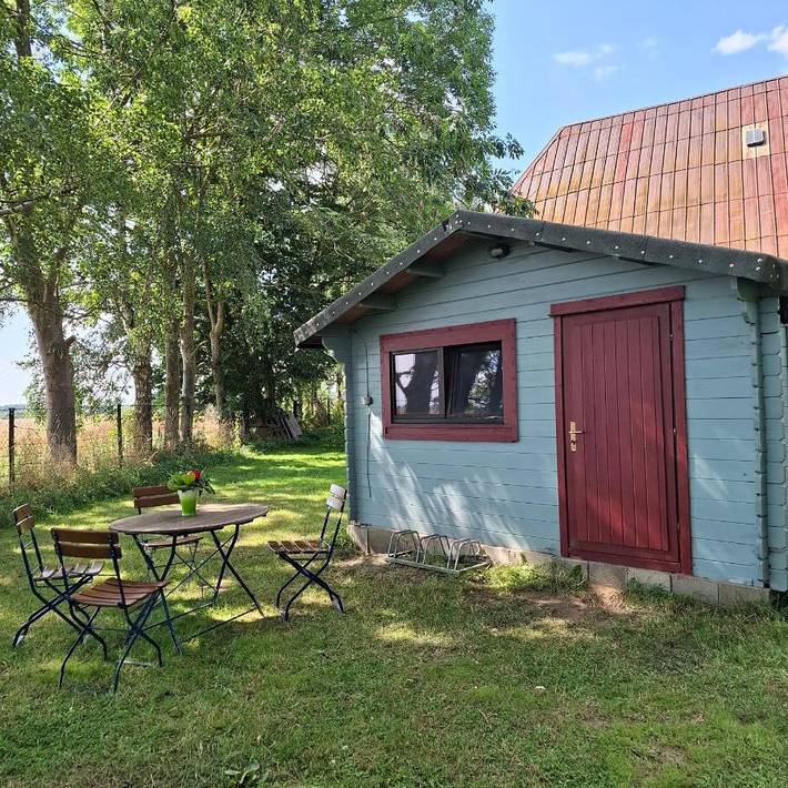 Ferienhaus für 2 Personen, mit Terrasse und Garten sowie Ausblick