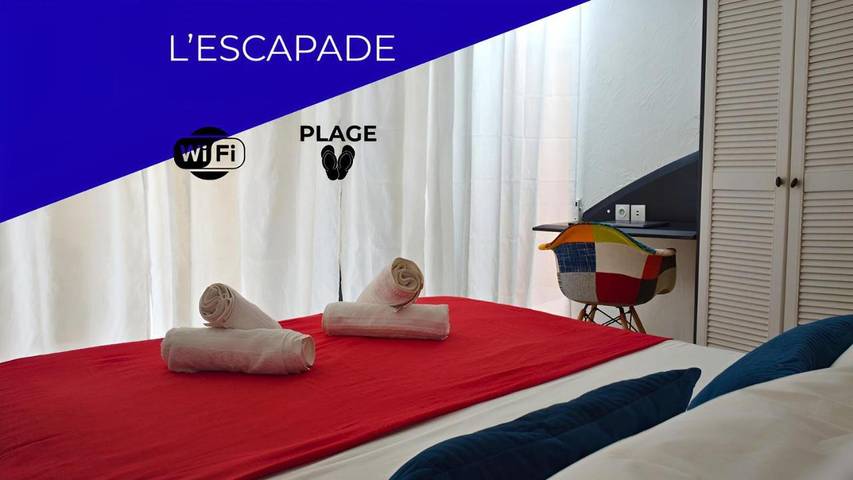 Appartement de vacances pour 3 personnes, avec vue et jardin
