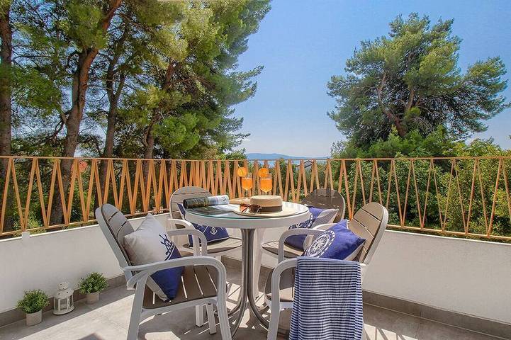 Smještaj za odmor za 4 osoba, s Balkon u Zaostrog