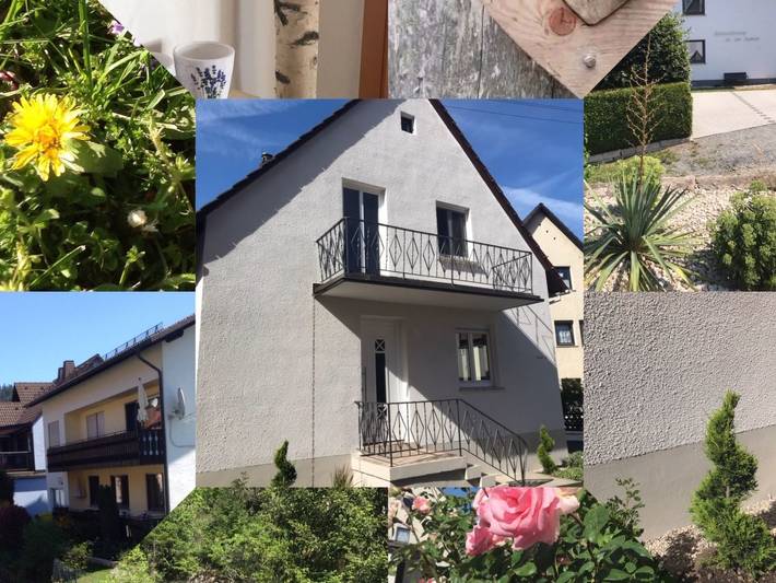 Ferienwohnung für 4 Personen, mit Balkon und Terrasse in Steinwiesen