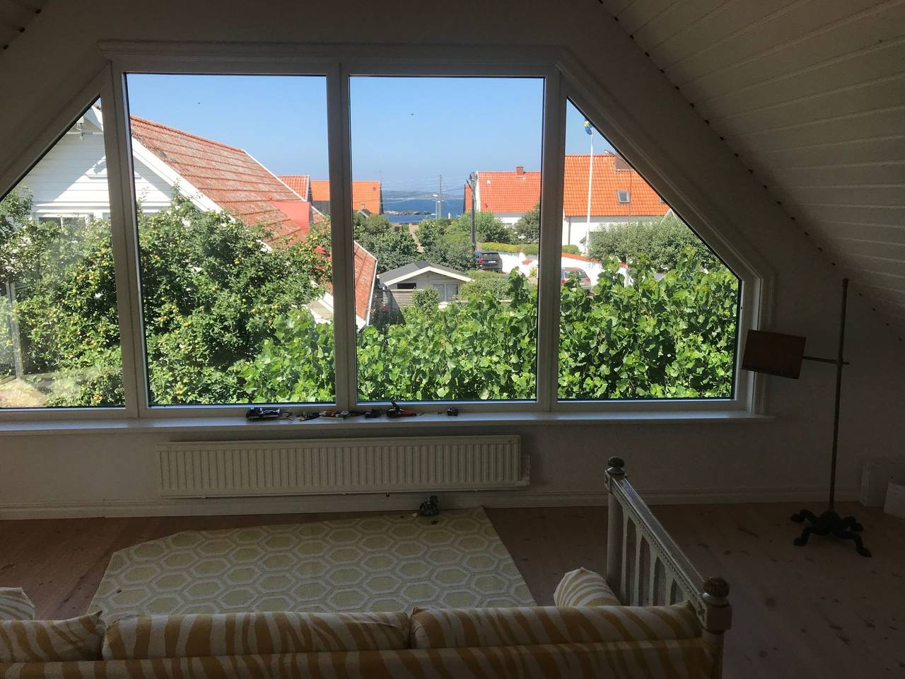 "Torekov" mit Blick auf das Wasser in Bjärehalvön