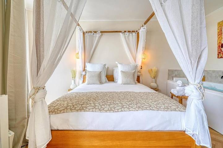 Appartement de vacances pour 4 personnes, avec Balcon et Jacuzzi