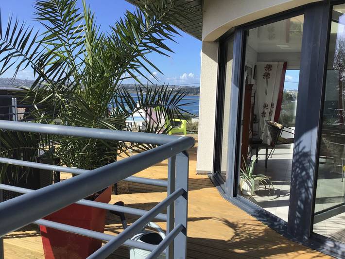 Maison de vacances pour 4 personnes, avec Balcon ainsi que Terrasse et Jardin à Plougastel-Daoulas