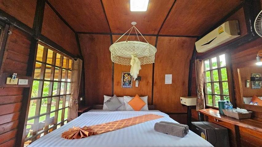 Albergue para 2 personas, con vistas y jardín, Familias con niños en Tailandia