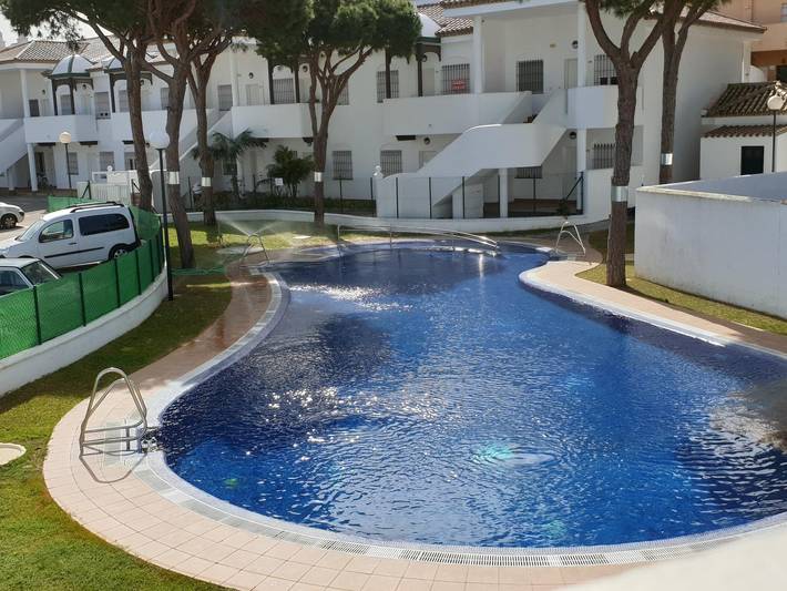 Ganze Ferienwohnung, Ferienwohnung für 6 Personen mit Balkon in La Barrosa, Chiclana de la Frontera