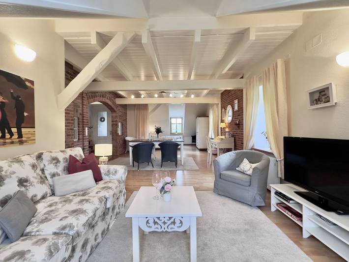 Ferienwohnung für 3 Personen, mit Terrasse und Garten in Neuharlingersiel