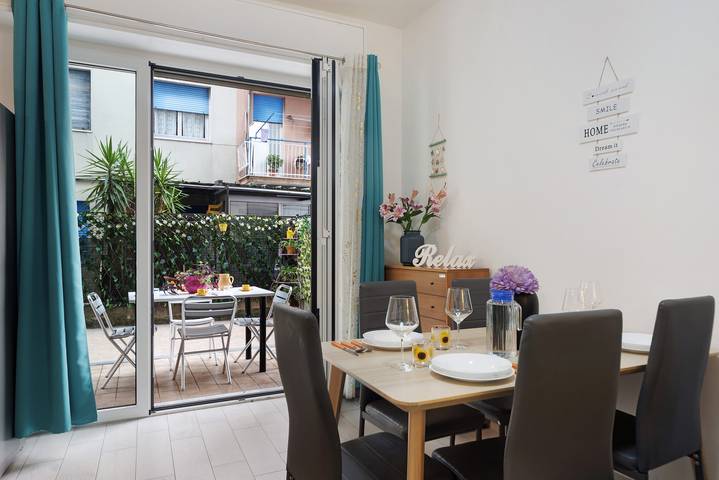 Apartament wakacyjny dla 4 osób, z balkon w Rapallo