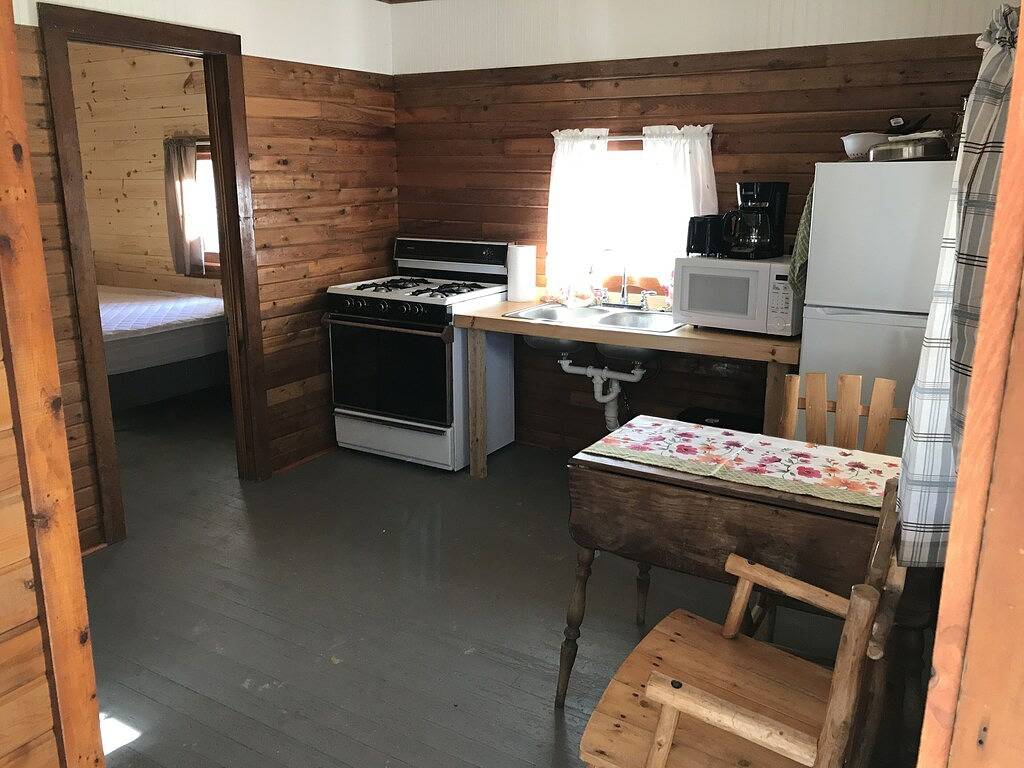 Up North Two Bedroom Cabin # 2 in Mackinac County