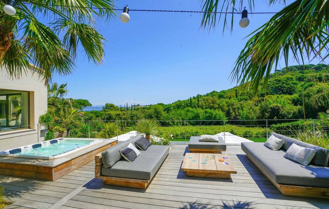 Villa Sant-Anna in Saint-Tropez, Côte méditerranéenne (France)