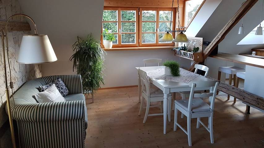 Ferienwohnung für 4 Personen, mit Balkon und Garten in Bernbeuren - 2